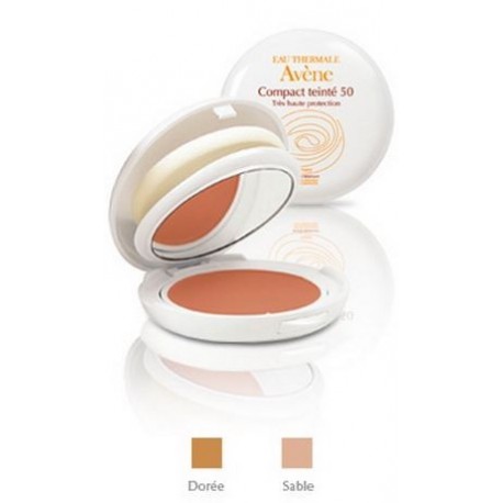 avene haute protection compact teinte sable spf50 10gr